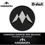 MISSION DART ACCESSORY - Mission Darts Pin Badges Enamel Pin Badgee 1Pcs/Pack