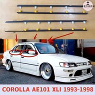 適用corolla ae100 101 1991車門窗玻璃外擋水膠外壓條