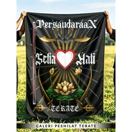 PSHT FLAG PRINTING BROWN BET SYMBOL 90x120 cm