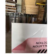 4mm 4x8 ACP custom size Aluminium Composite Panel Various Color Custom Size Available Silver Gold Wh