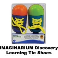 Imagination Discovery Lacing Shoe wooden blocks Lace Learning Kids Gift Toy Shoes