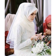 Veil Pengantin Veil Tunang Veil Murah Veil Simple Veil White