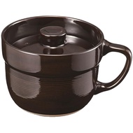 Ishigaki Versatile Rice Cooker Clay Pot (1-2 Cups) - Microwave & Gas Compatible, with Recipe Include