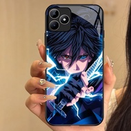 HP TT-62 Naruto Sasuke Casing Realme Narzo C53 GT C31 C35 N53 50A 6 glasshp 5GPrime