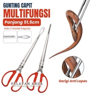 52cm Anti-Slip Crab, Eel, Octopus, Fish Picking Scissors - 52cm Curve