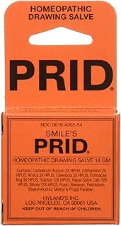 Hyland's Homeopathic Pride Drawing Salve, 18 Gram - Pack of 2.