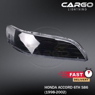 Honda Accord 98 99 00 01 02 6GEN S86 HEADLAMP COVER / HEADLIGHT COVER / HEADLAMP LENS / HEADLIGHT LENS