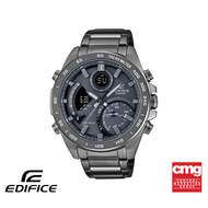 CASIO นาฬิกาข้อมือผู้ชาย EDIFICE รุ่น ECB-900MDC-1ADR วัสดุสเตนเลสสตีล สีดำ
