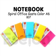 A6 Spiral Diary GASTA 807 80 sheets BNS 807 A6 OFFICE Notebook/
