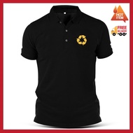 Recycle Big Bang Embroidery Bazinga Sheldon Baju Cotton Unisex Polo T Shirt Pakaian T-Shirt Shirts C