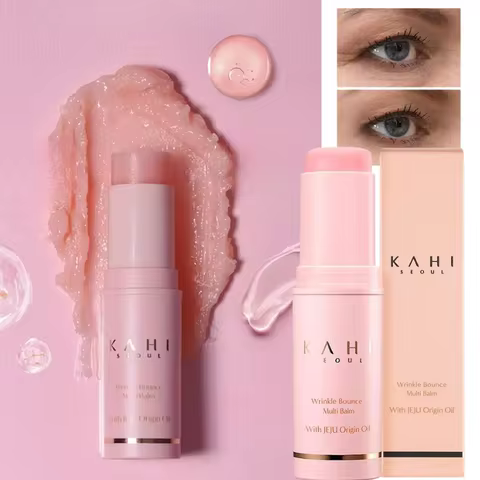 KAHI Wrinkle Bounce Multi Balm Nourishing Hydrating Solid Face Balm Portable Wrinkle Bounce Skin Car