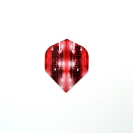 CUESOUL 3PCS Dart Flights Red Color Standard Shape Flights Dart Accessories