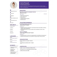 Service Resume/CV/CV