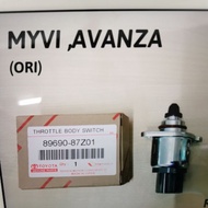 💯PERODUA MYVI,VIVA,TOYOTA AVANZA THROTTLE BODY SWITCH (ORIGINAL)(89690-BZ010)