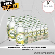 Chang Soda Lemon - 24 bottles x 325ML (Bundle of 2)
