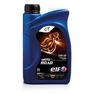 ELF MOTO 4 ROAD 15W50 SEMI SYNTHETIC ENGINE OIL MINYAK HITAM