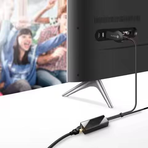 Ethernet Adapter for Fire TV Google Home Mini Chromecast Ultra 2 1 Audio