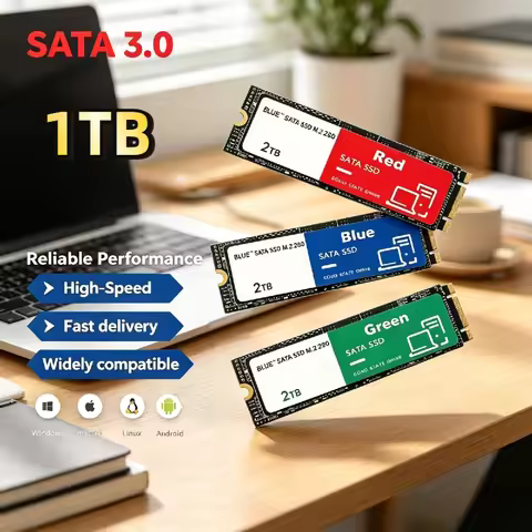 M.2 NVMe SSD 1TB 2026 New High Speed Internal Solid State Drive Hard Disk for Laptop Desktop PC Comp