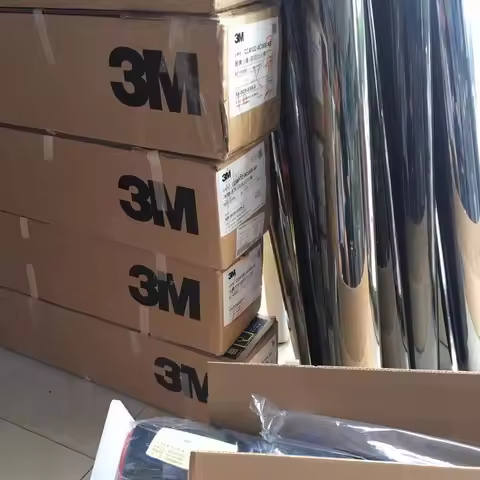 3M CS60 NanoCeramic CR65100 PET Car Window Film 65% Light Transmission UV99% Blockade HeatShield Tec