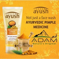 Face Wash Ayush Anti Pimple Turmeric Cream