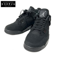 Nike 【Like New】FV5029-010 Air Jordan 4 Retro OG Black Cat High-Top Sneakers Size 28.5 【Used】