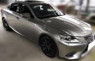 2014 Lexus is300h 頂級版 2.5l 6.3萬公里 F版數位儀表、F版鋁圈。 NT$510,000