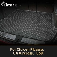 For Citroen Picasso、C4 Aircross、C5X Custom Car Trunk Mat Anti-dirty Pad Protective Pad Cargo Liner A