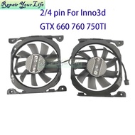 a95mm CF-12815S Video Graphics Card Cooling Fans For Inno3d GTX 660 760 GTX 660Ti 750Ti Gaming Supre