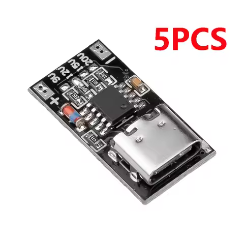 5PCS PD/QC/AFC TYPE-C Decoy Board USB Boost Module PD3.0 2.0 PPS/QC4 + FCP AFC Type-c Trigger Pollin