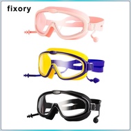 fixory Kids Swim Goggles Water Pool Goggles Adjustable Silicone Strap Swim Glasses