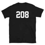 Unisex Short Sleeve T-Shirt Area Code 208 Idaho Gem And Potato State