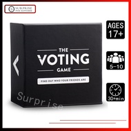【Ready Stock】Card Game - The Voting Game Funny Family Party Game