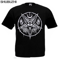 Tshirt Pentagram Baphomet Satan Swedish Music Group A Metal Nation New Sbz1099Size:XS-4XL-6XL