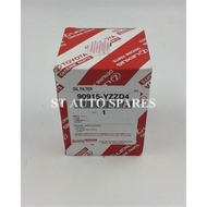 Toyota Oil FIlter 90915-YZZD4 LAND CRUISER SOARER UZJ100 UZJ200 UZZ40