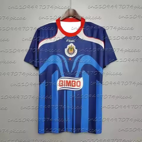 Fashion Chivas Guadalajara Retro Jersey Summer Men's & Women's Quick-Dry Breathable T-shirt Children