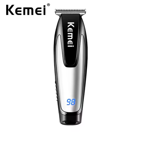 Kemei Rechargeable Hair Clipper Electric Hair Cutting Machine Professional Hair Barber Shop Beard Tr