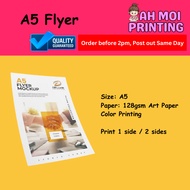 Flyer Printing / Full Color / Size A5