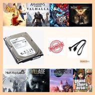 6) (Hard Disk Drive PC 3.5 With PC Games