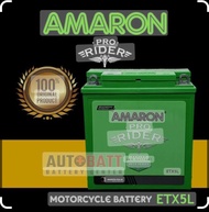 YB5L-B (ETX5L)=Amaron Maintenance free battery