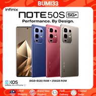 INFINIX NOTE 50S | 5500mAh Battery | 45W Charging | Mediatek Dimensity 7300 | Original Malaysia Set