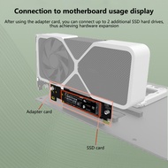 XT-XINTE P1L Split Card PCIe 5.0X16 To PCIe X8 and 2 M.2 Supports Graphics Card and SSD Solid State 