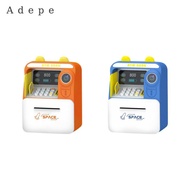 Adepe ATM Savings Bank, Digital Piggy Bank, ATM Money Coin Machine for Kids Birthday Gift