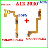 Power Volume Flex Cable For Oppo A12 2020 Volume Button Power On/off Button Switch Flex Ribbon Cable