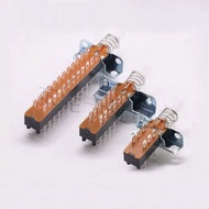 5pcs Button/Piano Key Switch 6/12/24 with Lock Bracket and Hole PBS-22H18A/42h18a/82h18