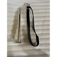 Weight support bell - Stainless steel weight bar - arm training