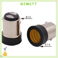 GSWLTT Lamp Holder, Converter Socket Adapter Halogen Light Base, Mini E15D to E14 Screw Bulb B15 to E12 LED Light Bulb Holder LED Saving Light