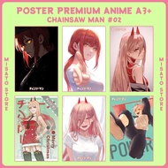 Premium Full HD Poster Anime A3+ : Chainsaw Man [Episode 02] - Makima, Power