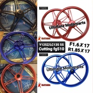 Y125Z LC135 5S kayama fg510 sport rim aji racing rim 1.6 1.85 sp5210