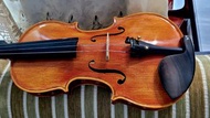 展示如新小提琴#手工製《 美第奇樂器》二手4/4進階全楓木等級（ 職人嚴選無需整理）