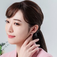 京華鑽石 跳舞鑽石日光 18K 共0.22克拉 鑽石耳環